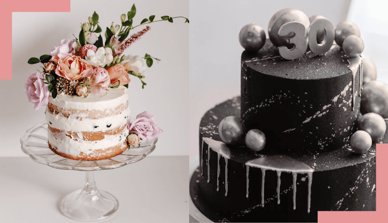tendances actuelles cake design 2026